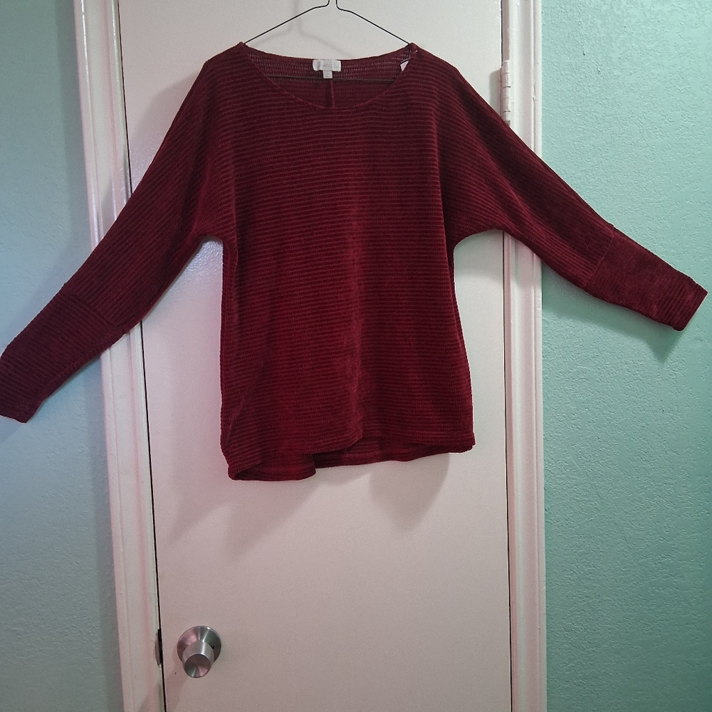 Women's Red Sweater